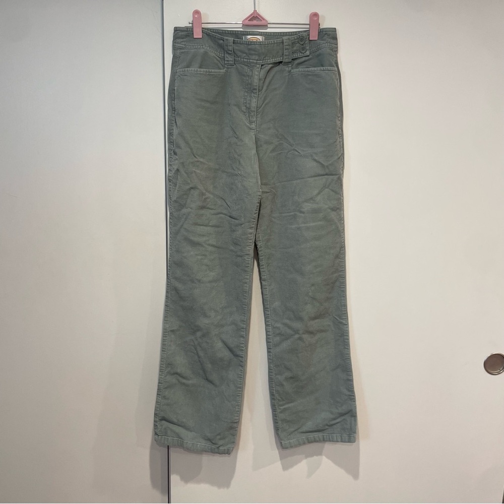 VINTAGE Light Sage Green Corduroy Pants from Talbots